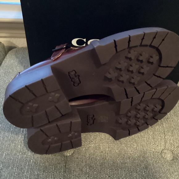 COACH Women's Liv Leather Mary Jane Flats, size 8.5 - Picture 7 of 13